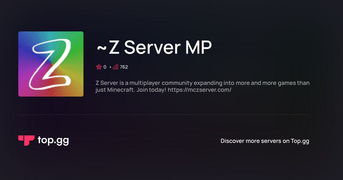 Join ~Z Server MP Discord Server | The #1 Discord Server List