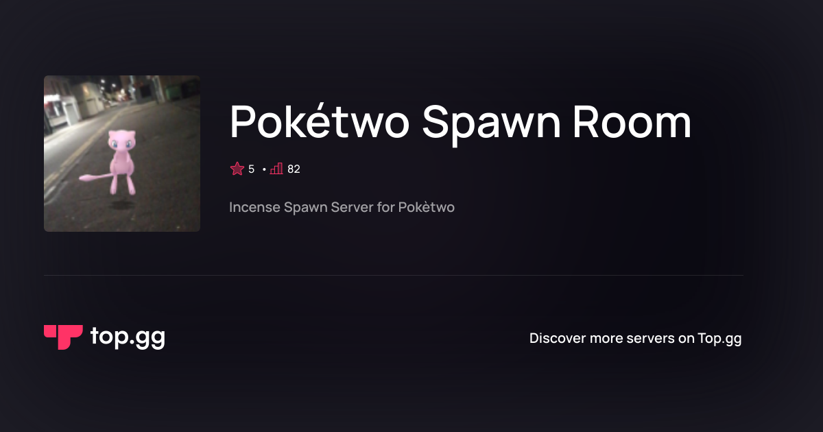 Join pok two spawn room discord server the 1 discord server list