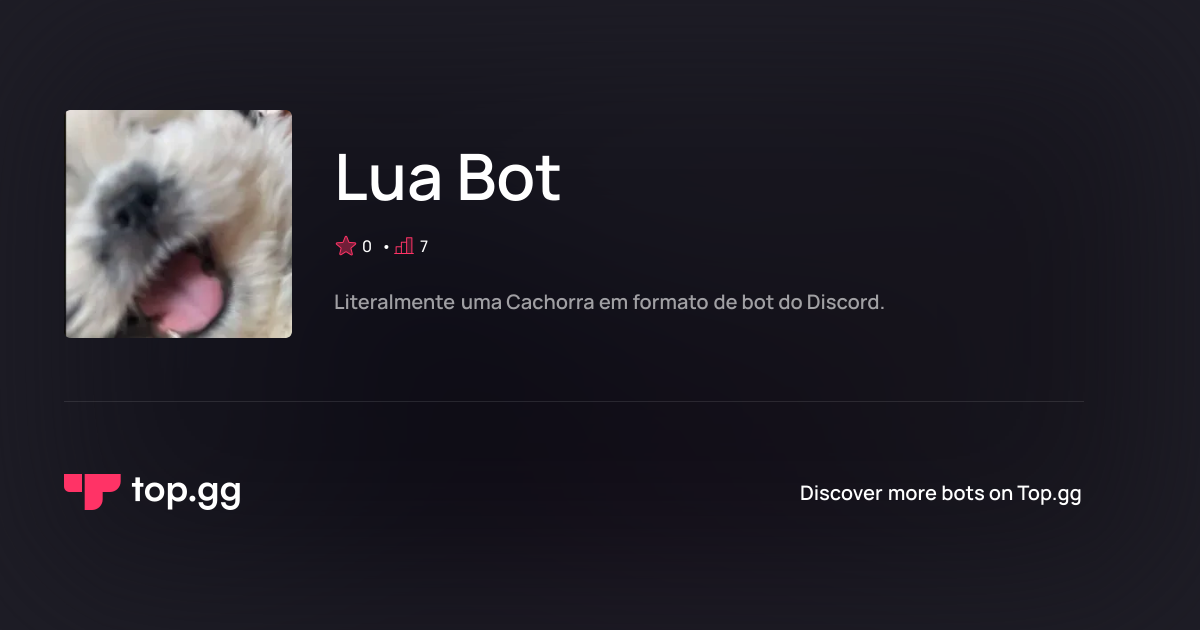 Add Lua Bot Discord Bot | The #1 Discord Bot and Discord App List