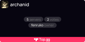 Archanid on Top.gg