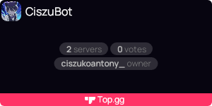 CiszuBot en Top.gg