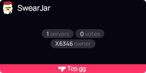 SwearJar Bot Widget