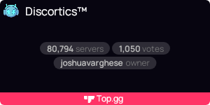 Discortics on Top.gg